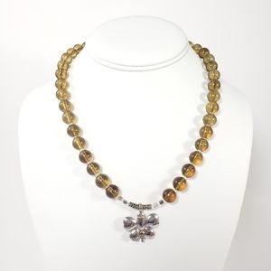 STERLING Artisan Made Butterfly Necklace